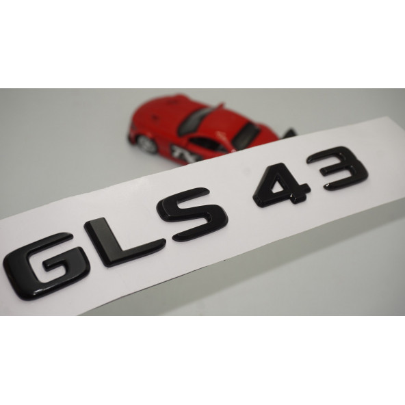 GLS 43 Bagaj Parlak Siyah ABS 3M 3D Yazı Logo ürün görseli 1