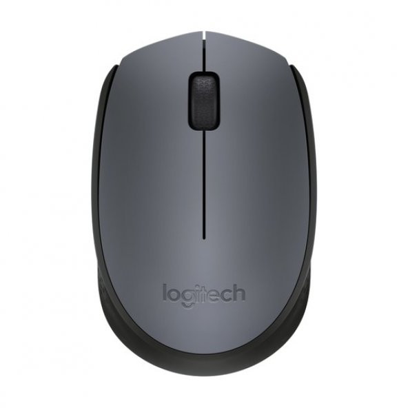 Logitech M170 Kablosuz Optik Mouse - Gri-Siyah ürün görseli 1