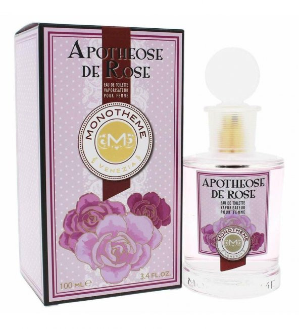 Monotheme Apotheose De Rose Edt 100 Ml Kadın Parfümü ürün görseli 1