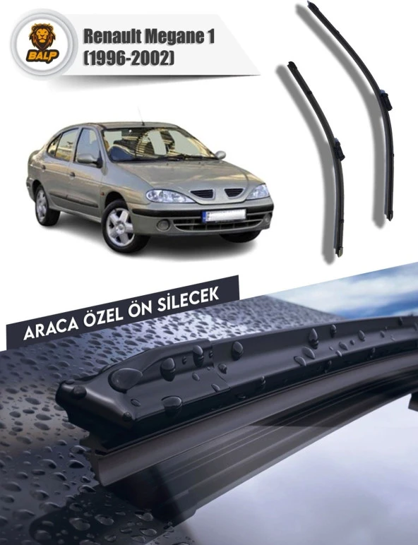 Renault Megane 1 Muz Silecek (1996-2002) 55x50 ürün görseli 1