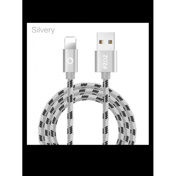 Apple Iphone Uyumlu Usb Hızlı Şarj Ve Data Kablosu-gri-1 Metre ürün görseli 1