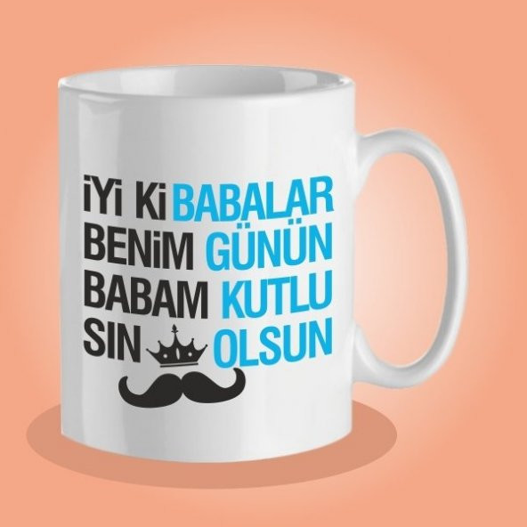 Babalar Günü Kupa Bardak-5 ürün görseli 1