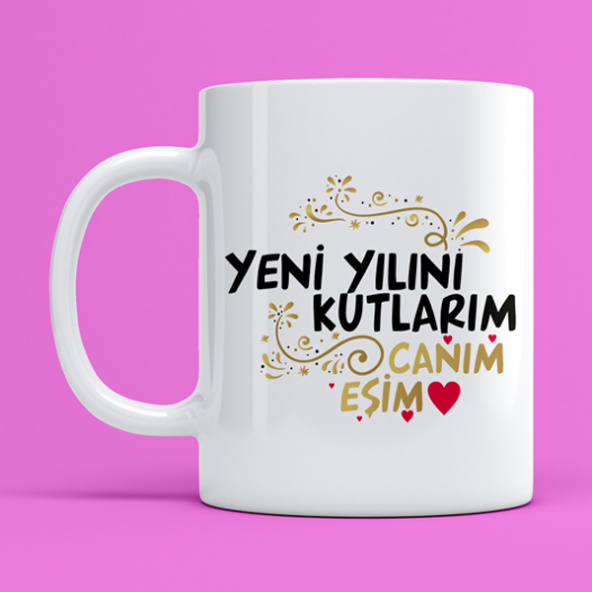 Yeni Yıl Kupa Bardak-2 ürün görseli 1