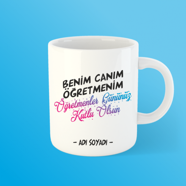 Öğretmenler Günü Kupa Bardak-4 ürün görseli 1