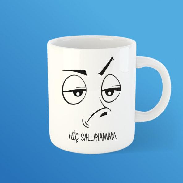 Hiç Sallayamam Bardak Kupa ürün görseli 1