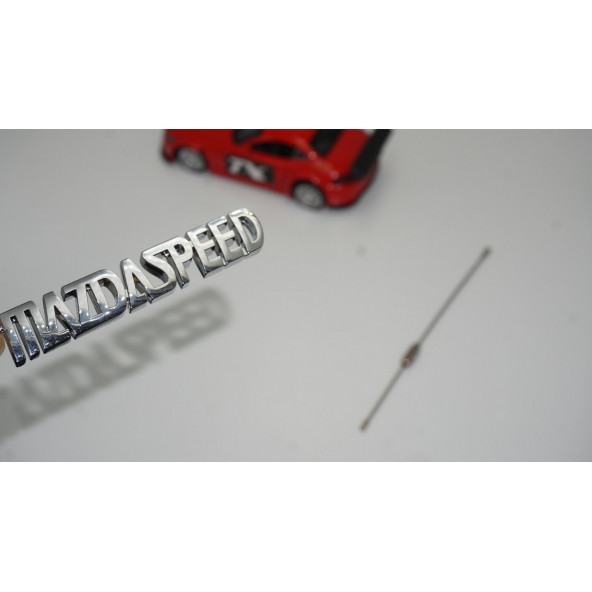 Mazda Speed Logo Krom Metal Çift Yön Halat Anahtarlık ürün görseli 1