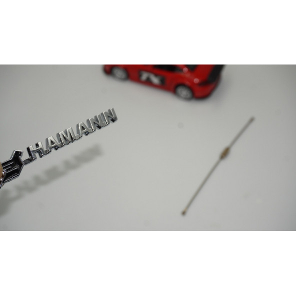Bmw Hamann Logo Krom Metal Çift Yön Halat Anahtarlık ürün görseli 1