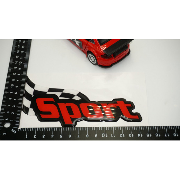 Sport Logo Damla Silikon Grup Sticker - Resim 5