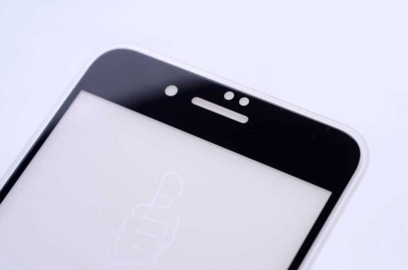 Apple iPhone 7 Zore Kenarları Kırılmaya Dayanıklı Cam Ekran Koruyucu ürün görseli 1
