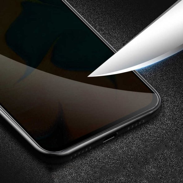 Xiaomi Redmi Note 9 Pro Davin 5D Privacy Cam Ekran Koruyucu - Resim 5