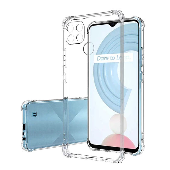 Realme C21Y Kılıf Zore 2mm Anti Shock Silikon Kılıf ürün görseli 1