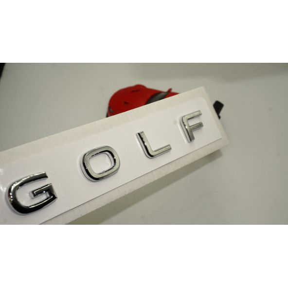 Volkswagen Golf7 Bagaj 3M 3D Yeni Nesil Krom ABS Yazı Logo Amblem ürün görseli 1