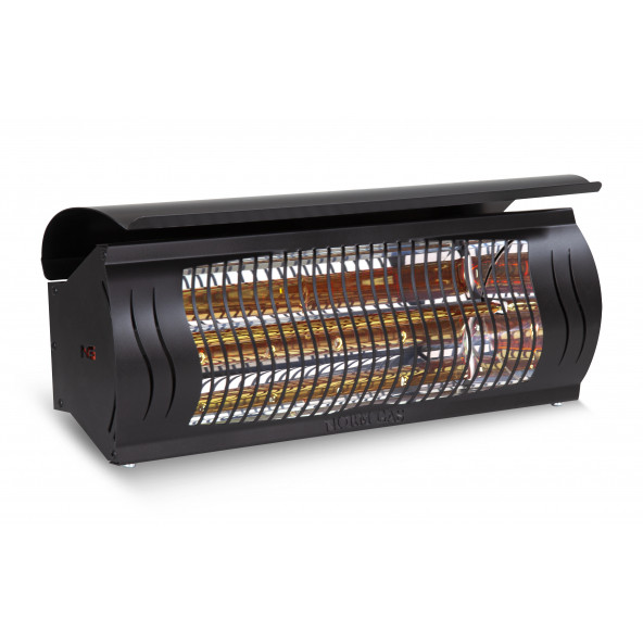 2000watt Normgas İnfrared Dış Mekan Isıtıcı Heating Systems Siyah ürün görseli 1
