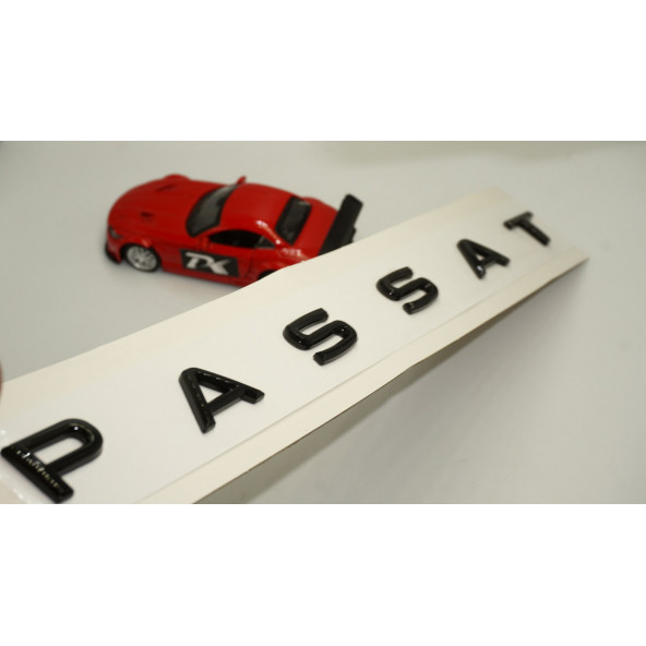 Volkswagen Passat Yeni Nesil Parlak Siyah ABS Orjinal Bagaj Yazı Logo ürün görseli 1