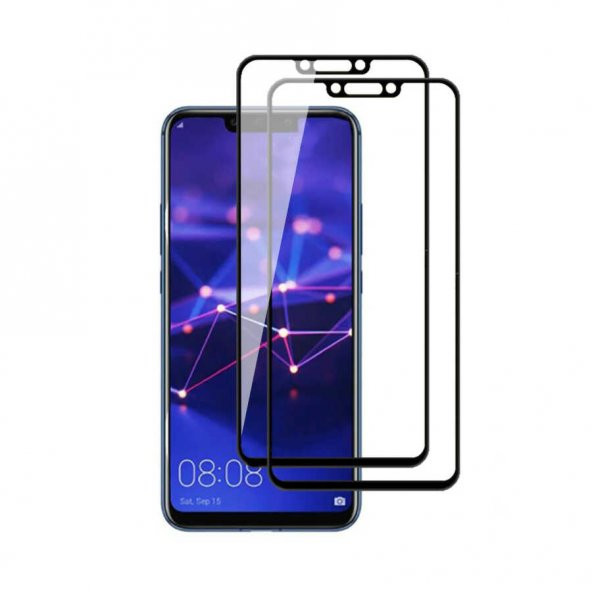 Xiaomi Mi 8 Lite Davin 5D Cam Ekran Koruyucu - Resim 5