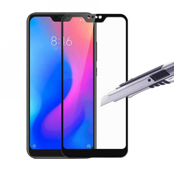 Xiaomi Mi A2 Lite Davin 5D Cam Ekran Koruyucu - Resim 5