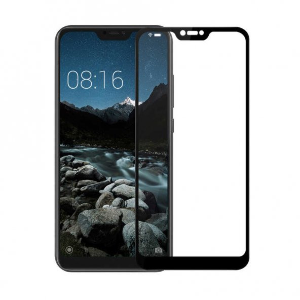 Xiaomi Mi A2 Lite Davin 5D Cam Ekran Koruyucu - Resim 7