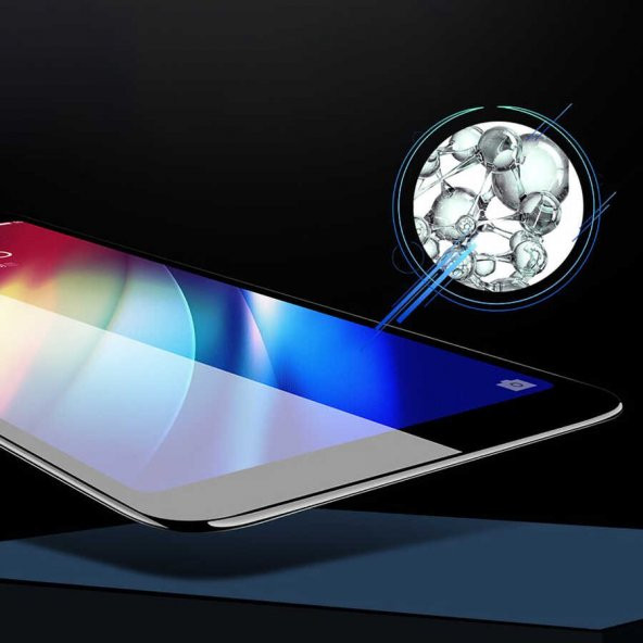 Oppo A16 Davin 5D Cam Ekran Koruyucu - Resim 4