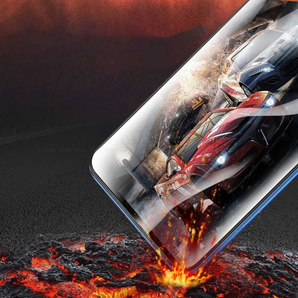 Oppo A16 Davin 5D Cam Ekran Koruyucu - Resim 8
