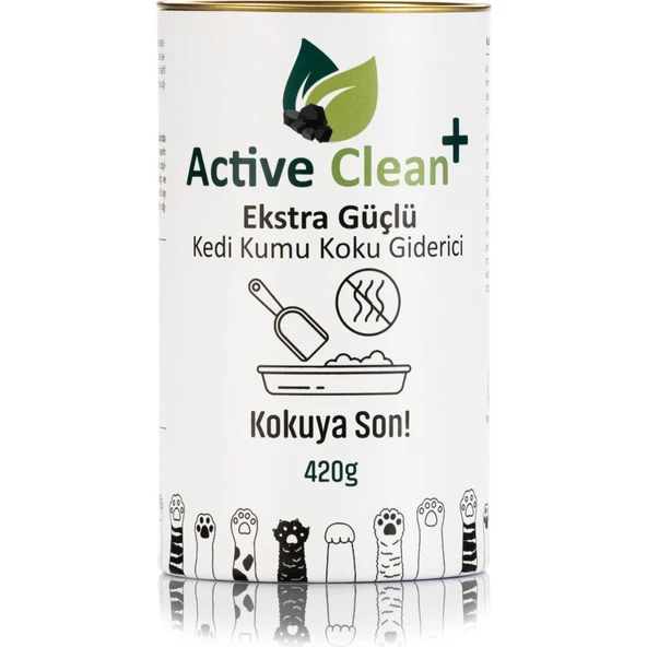 Active Clean Active Carbon Kedi Kumu Koku Giderici 420 gr ürün görseli 1