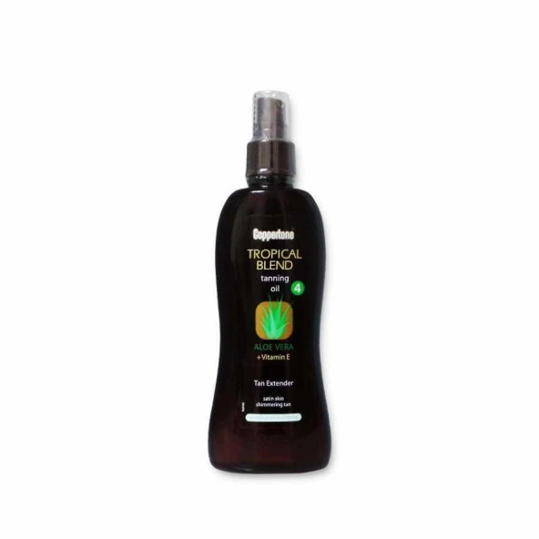 coppertone yoğun bronzlaştırıcı aleoveralı güneş yağı 200 ml ürün görseli 1