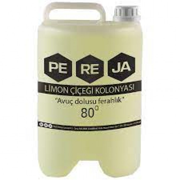 PEREJA 5 LİTRE 80 DERECE LİMON KOLONYASI ürün görseli 1