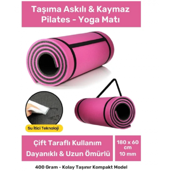 Pilates Matı/ Kamp Minderi/ Yoga Halısı - Resim 2
