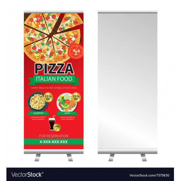 Roll Up Banner,Reklam ve Görsel standı 200x85 ürün görseli 1