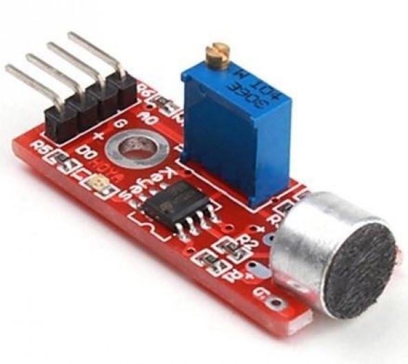 Arduino Ses Algılama Mikrofon Sensör Modülü Yüksek Hassasiyet ürün görseli 1