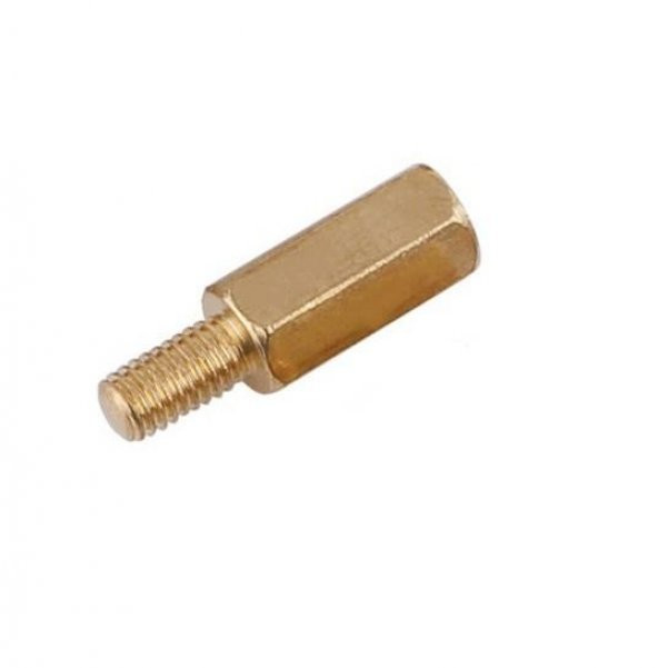 10mm Dişi-Erkek Metal Distans Vida Boyu 5mm M3 ürün görseli 1