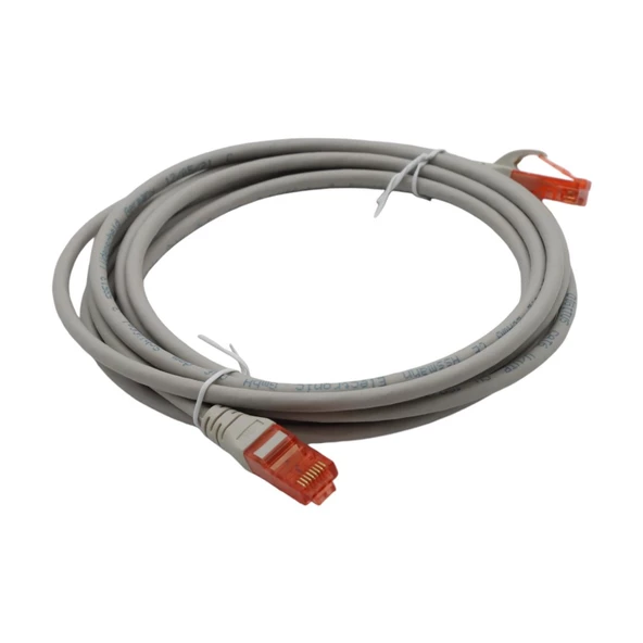 PATCH CORD UTP CAT6 3 MT GREY - Resim 3
