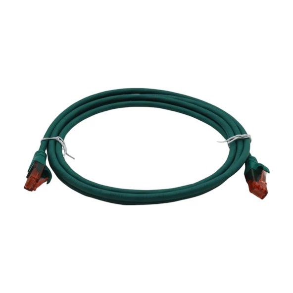 PATCH CORD UTP CAT6 2 MT GREEN ürün görseli 1