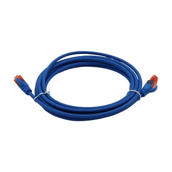PATCH CORD UTP CAT6 3 MT BLUE - Resim 3
