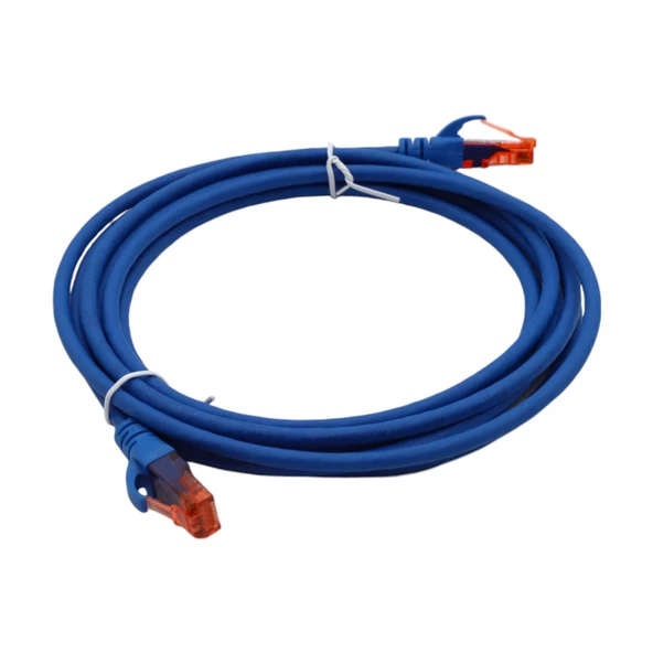 PATCH CORD UTP CAT6 3 MT BLUE - Resim 4