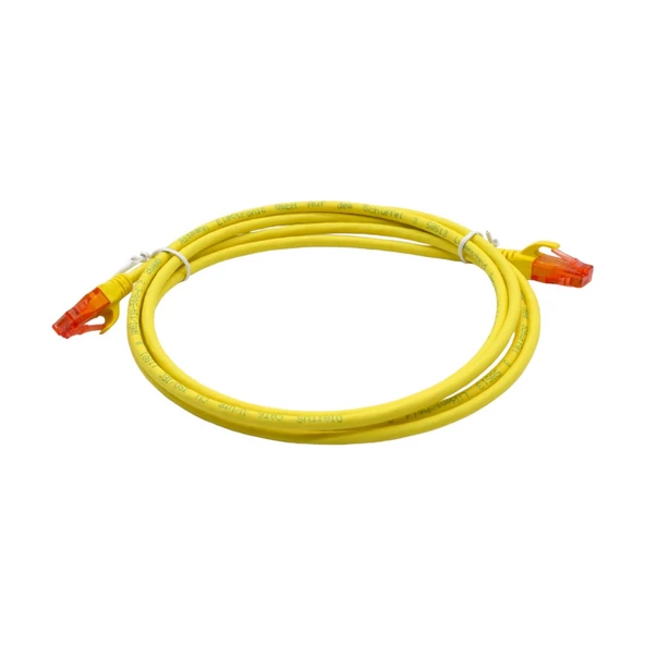 PATCH CORD UTP CAT6 2 MT YELLOW - Resim 4