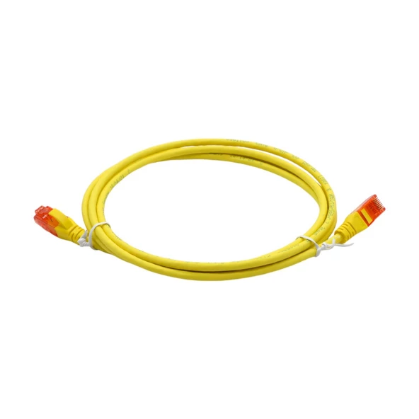 PATCH CORD UTP CAT6 2 MT YELLOW - Resim 3