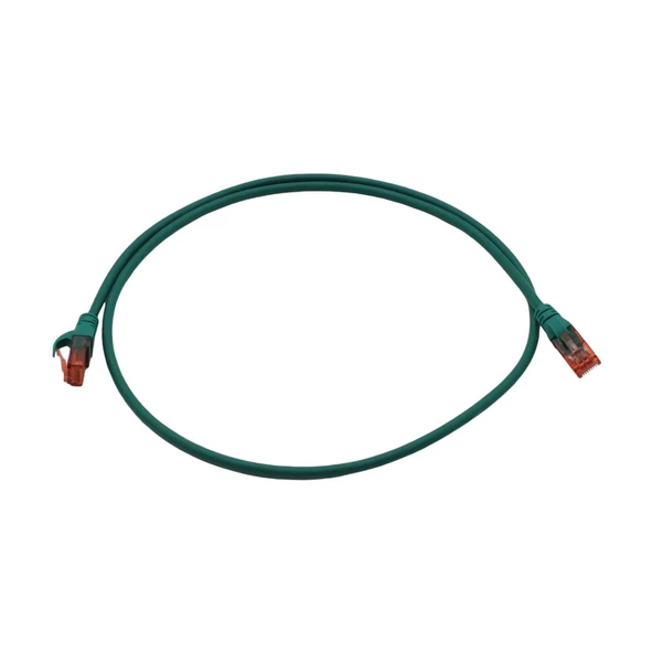 PATCH CORD UTP CAT6 1 MT GREEN ürün görseli 1