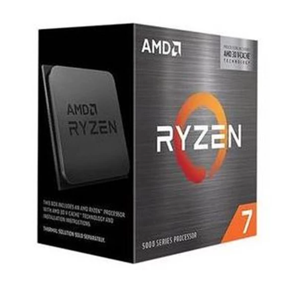 AMD Ryzen 7 5800X3D 3.4 GHz AM4 100 MB Cache 105 W İşlemci BOX (FANSIZ , KUTULU) ürün görseli 1