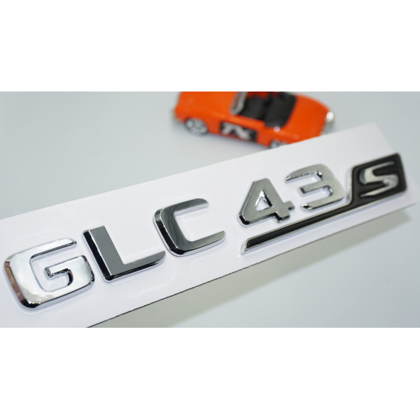 DK Tuning GLC 43S Bagaj Siyah Krom ABS Yazı Logo Benz İle Uyumlu ürün görseli 1