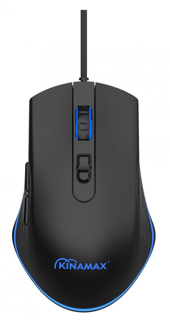 Kinamax KX-GM355 RGB Optik Kablolu Oyuncu Mouse ürün görseli 1