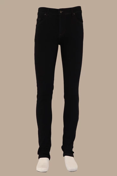 Slim Fit Kot Pantolon - Resim 5
