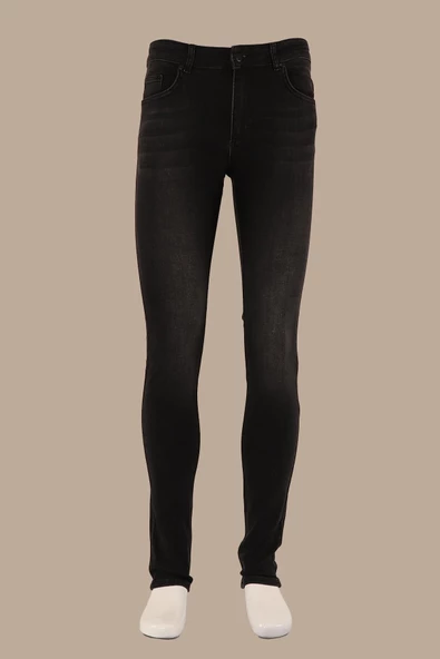 Slim Fit Kot Pantolon - Resim 8