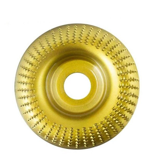 Troy Avuç Taşlama İçin Ahşap Aşındırıcı Törpü Disk 100 mm Toroidal ürün görseli 1