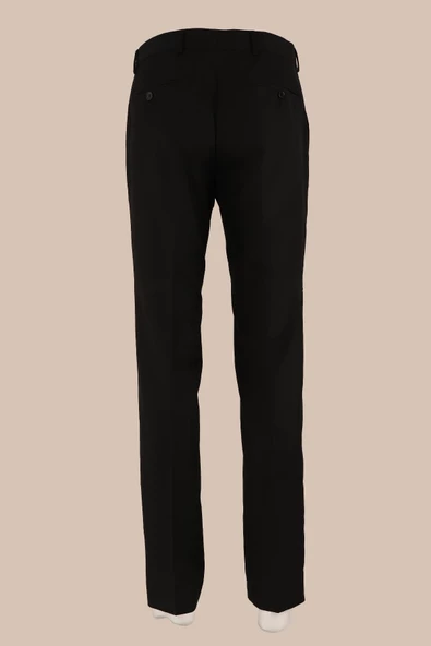 Regular Fit Tek Pantolon - Resim 4