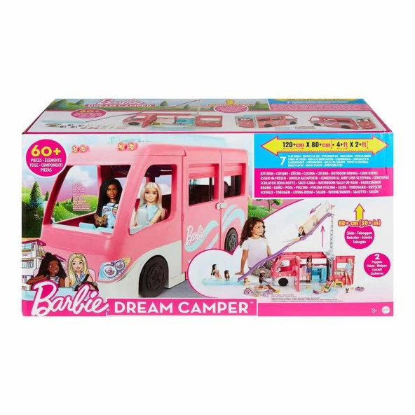 Barbie'nin YENİ Rüya Karavanı HCD46 ürün görseli 1
