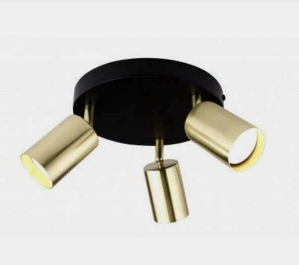 MYLİGHTS  ÜÇLÜ LED SPOT LED AVİZE GÜN IŞIĞI LEDLİ PLOFONYER ARMATÜR ürün görseli 1