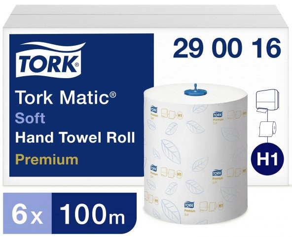 Tork Matic Hareketli Havlu Advanced 100 mt. x 6 Rulo, 21 cm., %100 Selüloz (290016) ürün görseli 1