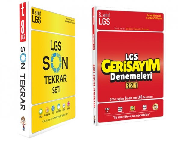 LGS Son Tekrar Seti ve Geri Sayım Denemeleri 321 - Tonguç Akademi ürün görseli 1