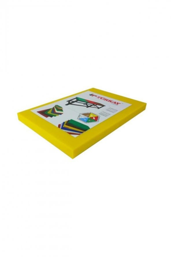 Polietilen Kesme Tahtası Sarı 60x40x2cm ürün görseli 1