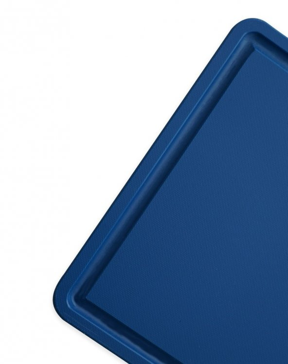 Türkay Kesim Tahtası Polietilen Oluklu Plastik Levhası Mavi 32,5x26,5x1 cm ürün görseli 1